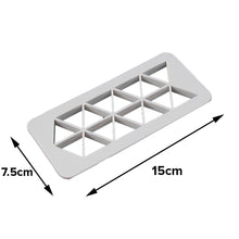 Load image into Gallery viewer, FineDecor Triangle Cookie Cutter / Fondant Cutter & Embosser - Geometric Cutter Set, Triangle Cake Fondant Cutter, FD 3367