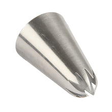 Load image into Gallery viewer, FineDecor Large Piping Tip, Stainless Steel Icing Piping Nozzle Tip, Cake Decorating Tools Cream Puff Decor Pastry Icing Tool for Baker, 1psc (B39)