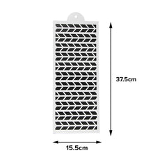Load image into Gallery viewer, FineDecor Reusable Big Cake Decorating Stencil | Big Spray Floral Cake Mould | Wedding Cake Big Stencil | Cake Border Side Decoration Tool | FD 3338