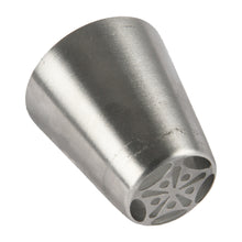 Load image into Gallery viewer, FineDecor Russian Piping Tip, Cake Decoration Nozzle Cream Icing Nozzle Tip Stainless Steel Nozzle Cream Puff Decor Pastry Icing Tool, 1psc (D3)