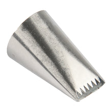 Load image into Gallery viewer, FineDecor Large Piping Tip, Stainless Steel Icing Piping Nozzle Tip, Cake Decorating Tools Cream Puff Decor Pastry Icing Tool for Baker, 1psc (B22)