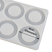 Load image into Gallery viewer, FineDecor Circle Pattern Silicone Chocolate Garnishing Mould (6 Cavity), Ring Pattern Chocolate Garnishing Mould,FD 3353