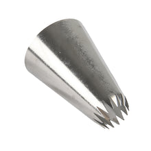 Load image into Gallery viewer, FineDecor Large Piping Tip, Stainless Steel Icing Piping Nozzle Tip, Cake Decorating Tools Cream Puff Decor Pastry Icing Tool for Baker, 1psc (C3)