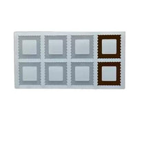 Load image into Gallery viewer, FineDecor Hollow Square Shape Chocolate Garnishing Sheet For Chocolate And Cake Decoration (8 Cavity),FD 3355
