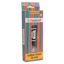 Load image into Gallery viewer, Colourmist Edible Paint Brush With Vibrant Colour Paint ( Black ) | Food Colour Paint Brush For Dessert | 1pc