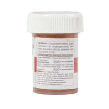 Load image into Gallery viewer, Colourmist Cocoa Butter Metallic Colour Paint (Metallic Copper), 20g | Color Paint For Chocolate, Icing, Airbrush, Gumpaste | Metallic Copper, 20g