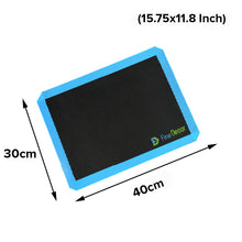 Load image into Gallery viewer, FineDecor Non-Stick Silicone Baking Mat Fiber Glass (15.8 *11.8inch)/(40*30cm) Small Size for Cake Cookie Macaron, Black (SMALL) - FD 3389