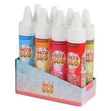 Load image into Gallery viewer, MetaGlo Metallic Food Color Pack of 8 Color 10g Each(Blue, Copper, Gold, Green, Orange, Pink, Ruby, Silver), Metallic Colour For Cake, Icing, Fondant