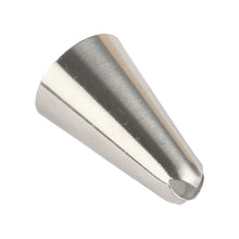 Load image into Gallery viewer, FineDecor Piping Tip, Stainless Steel Icing Piping Nozzle Tip, Cake Decorating Tools Cream Puff Decor Pastry Icing Piping Tool for Baker, 1psc (A8)