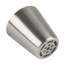 Load image into Gallery viewer, FineDecor Russian Piping Tip, Cake Decoration Nozzle Cream Icing Nozzle Tip Stainless Steel Nozzle Cream Puff Decor Pastry Icing Tool, 1psc (F8)