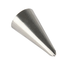 Load image into Gallery viewer, FineDecor Piping Tip, Stainless Steel Icing Piping Nozzle Tip, Cake Decorating Tools Cream Puff Decor Pastry Icing Piping Tool for Baker, 1psc (A5)