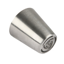 Load image into Gallery viewer, FineDecor Russian Piping Tip, Cake Decoration Nozzle Cream Icing Nozzle Tip Stainless Steel Nozzle Cream Puff Decor Pastry Icing Tool, 1psc (F9)