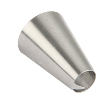 Load image into Gallery viewer, FineDecor Large Piping Tip, Stainless Steel Icing Piping Nozzle Tip, Cake Decorating Tools Cream Puff Decor Pastry Icing Tool for Baker, 1psc (B36)