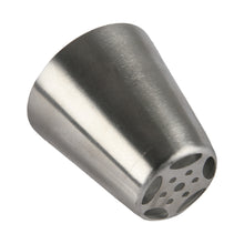 Load image into Gallery viewer, FineDecor Russian Piping Tip, Cake Decoration Nozzle Cream Icing Nozzle Tip Stainless Steel Nozzle Cream Puff Decor Pastry Icing Tool, 1psc (D5)