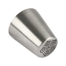 Load image into Gallery viewer, FineDecor Russian Piping Tip, Cake Decoration Nozzle Cream Icing Nozzle Tip Stainless Steel Nozzle Cream Puff Decor Pastry Icing Tool, 1psc (F16)