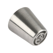 Load image into Gallery viewer, FineDecor Russian Piping Tip, Cake Decoration Nozzle Cream Icing Nozzle Tip Stainless Steel Nozzle Cream Puff Decor Pastry Icing Tool, 1psc (F3)