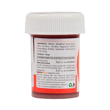 Load image into Gallery viewer, Colourmist Edible Colour Paint ( Red ), 20g | Food Paint Colour For Cake / Icing / Fondant / Craft | 20g
