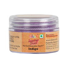 Load image into Gallery viewer, Glint Edible Luster Dust ( Indigo ), 5g | Pearl Dust | Edible Sparkle Dust | Edible Product for Cake Decor | Glittering Shiner Dust | Indigo - 5g