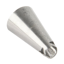 Load image into Gallery viewer, FineDecor Piping Tip, Stainless Steel Icing Piping Nozzle Tip, Cake Decorating Tools Cream Puff Decor Pastry Icing Piping Tool for Baker, 1psc (A27)