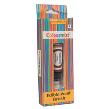 Load image into Gallery viewer, Colourmist Edible Paint Brush With Vibrant Colour Paint ( Brown ) | Food Colour Paint Brush For Dessert | 1pc