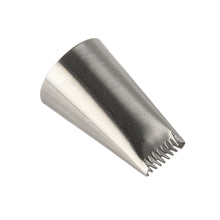 Load image into Gallery viewer, FineDecor Piping Tip, Stainless Steel Icing Piping Nozzle Tip, Cake Decorating Tools Cream Puff Decor Pastry Icing Piping Tool for Baker, 1psc (A40)