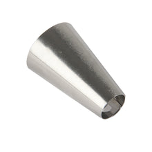 Load image into Gallery viewer, FineDecor Piping Tip, Stainless Steel Icing Piping Nozzle Tip, Cake Decorating Tools Cream Puff Decor Pastry Icing Piping Tool for Baker, 1psc (A22)