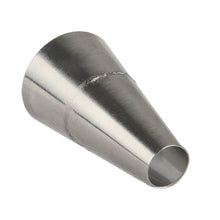 Load image into Gallery viewer, FineDecor Piping Tip, Stainless Steel Icing Piping Nozzle Tip, Cake Decorating Tools Cream Puff Decor Pastry Icing Piping Tool for Baker, 1psc (A31)
