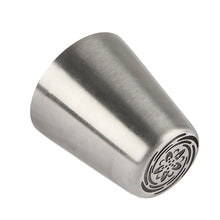 Load image into Gallery viewer, FineDecor Russian Piping Tip, Cake Decoration Nozzle Cream Icing Nozzle Tip Stainless Steel Nozzle Cream Puff Decor Pastry Icing Tool, 1psc (F17)