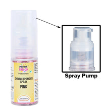 Load image into Gallery viewer, ColourGlo Edible Shimmer Powder Spray (Pink), 5g