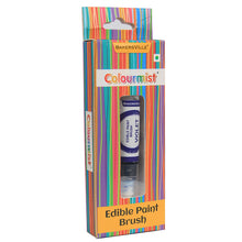 Load image into Gallery viewer, Colourmist Edible Paint Brush With Vibrant Colour Paint ( Violet ) | Food Colour Paint Brush For Dessert | 1pc