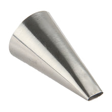 Load image into Gallery viewer, FineDecor Piping Tip, Stainless Steel Icing Piping Nozzle Tip, Cake Decorating Tools Cream Puff Decor Pastry Icing Piping Tool for Baker, 1psc (A36)