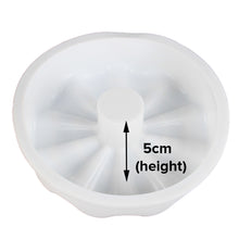 Load image into Gallery viewer, FineDecor Shuttlecock Shape Silicone Mousse/Pinata Cake Mould, Shuttlecock Mould, Non-stick Mould Tray for Baking, Dessert, Biscuit and Soap, FD 3173