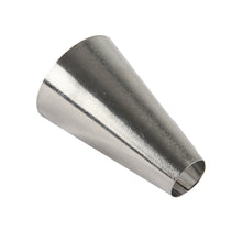 Load image into Gallery viewer, FineDecor Large Piping Tip, Stainless Steel Icing Piping Nozzle Tip, Cake Decorating Tools Cream Puff Decor Pastry Icing Tool for Baker, 1psc (C1)