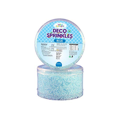 Wow Confetti Deco Sprinkles -30g (Blue)