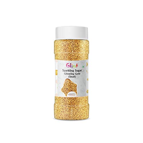 Glint Sparkling Sugar (Glittering Gold) (Small), 75g
