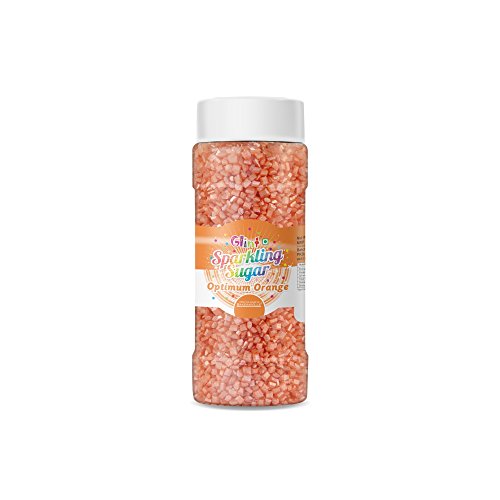 Glint Sparkling Sugar (Optimum Orange) (Big), 75g