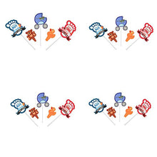 Load image into Gallery viewer, LET'S PARTY - CAKE TOPPER - BABY SHOWER THEME PACK - LP 2950