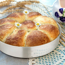 Load image into Gallery viewer, FineDecor Premium Aluminium Cake Pan/Mould, Round Shape (8 inch diameter * 3 inch height), FD 3018