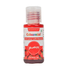 Load image into Gallery viewer, Colourmist Oil Colour With Flavour (Strawberry), 30g | Chocolate Oil Strawberry Flavour with Strawberry Colour |Strawberry Emulsion |
