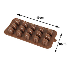 Load image into Gallery viewer, FineDecor Silicone Mould Mould | Candy Mould | Jelly Mould | Baking Silicon Bakeware Mold | Soap Wax Flexible Baking Mould (15 Cavity) - FD 3522