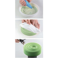Load image into Gallery viewer, FineDecor Drop Wave Shape Silicone Mousse/Pinata Cake Mould,Non-stick Drop Wave Shape Mould Tray for Baking, Dessert, Biscuit and Soap, FD 3174