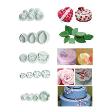 Load image into Gallery viewer, FineDecor Assorted 3D Plunger Cutter (33 Pcs) Pack of 33 Mixed Shapes Plunger Cutter - FD 3439