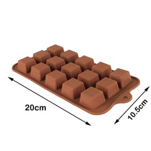 Load image into Gallery viewer, Finedecor Silicone Square Shape Chocolate Mould - FD 3141, (15 Cavities)