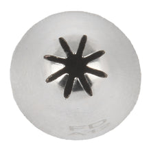 Load image into Gallery viewer, FineDecor Piping Tip, Stainless Steel Icing Piping Nozzle Tip, Cake Decorating Tools Cream Puff Decor Pastry Icing Piping Tool for Baker, 1psc (A12)