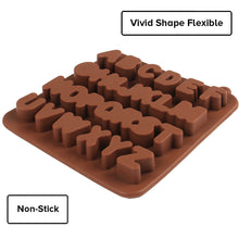 Load image into Gallery viewer, FineDecor Silicone Chocolate Mould Alphabetic Chocolate / Chocolate Alphabet Candy Mold Ice Cube Tray - FD 3437