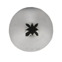 Load image into Gallery viewer, FineDecor Piping Tip, Stainless Steel Icing Piping Nozzle Tip, Cake Decorating Tools Cream Puff Decor Pastry Icing Piping Tool for Baker, 1psc (A23)