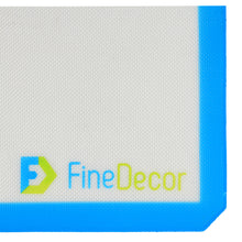 Load image into Gallery viewer, FineDecor Non-Stick Silicone Baking Mat (23.6*15.8inch)/(60*40cm) Baking Sheet Rolling Dough Mat Cake,Cookie,Macaron, WHITE (BIG) FD 3390