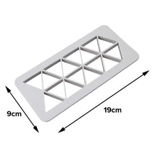 Load image into Gallery viewer, FineDecor Triangle Cookie Cutter / Fondant Cutter & Embosser - Geometric Cutter Set, Triangle Cake Fondant Cutter, FD 3367