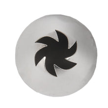 Load image into Gallery viewer, FineDecor Large Piping Tip, Stainless Steel Icing Piping Nozzle Tip, Cake Decorating Tools Cream Puff Decor Pastry Icing Tool for Baker, 1psc (C8)