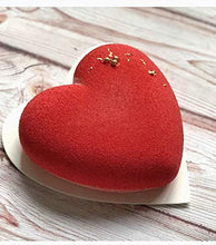 Load image into Gallery viewer, FineDecor Love Heart Shape Silicone Mousse Cake Mould For Baking, Truffle Mould Dessert Mould French Cake Mould , FD 3169 (8 Cavity)
